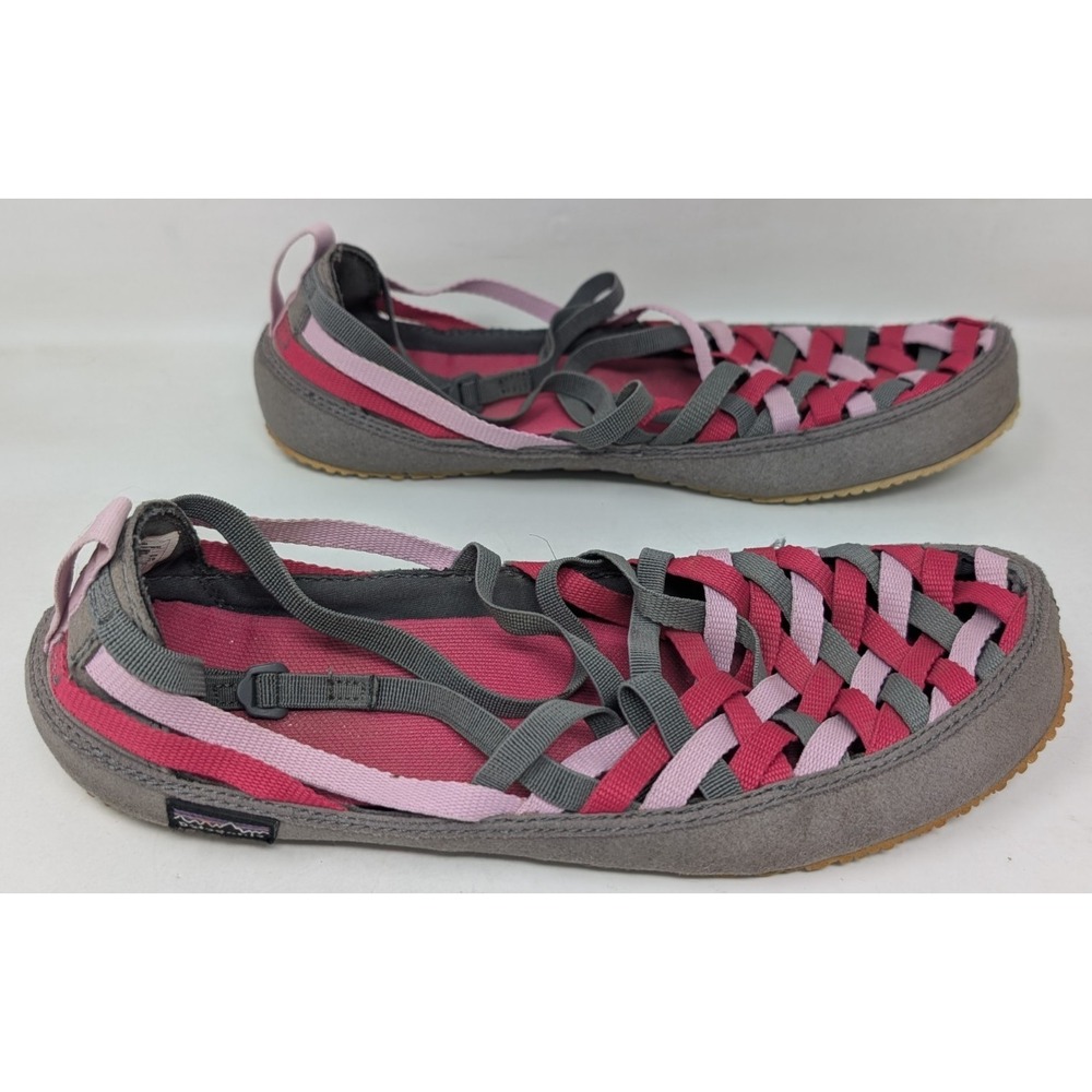 Womens Patagonia Size 8 Advocate Performance Lattice Woven Pink Sandals Shoes‎